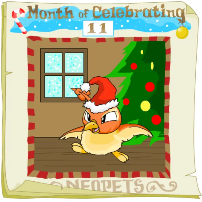 Neopets Advent Calendar 2001: Day 11 logo