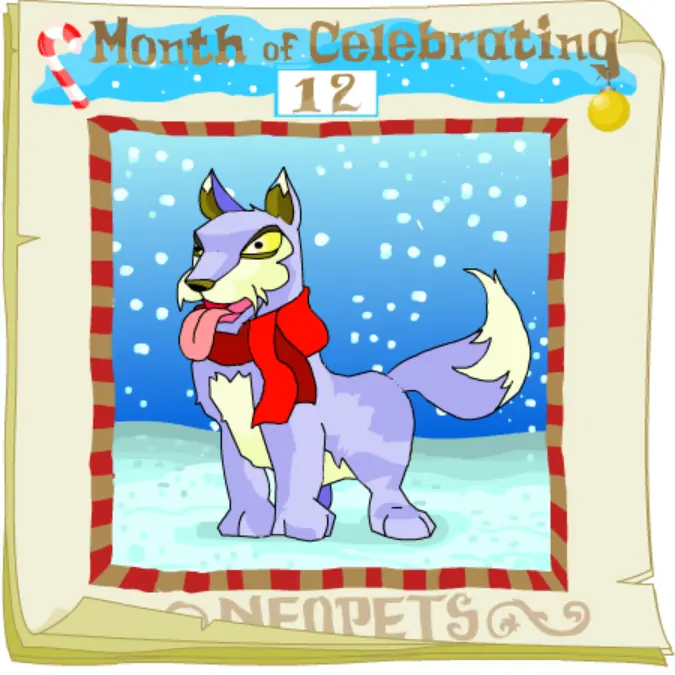 Neopets Advent Calendar 2001: Day 12 logo