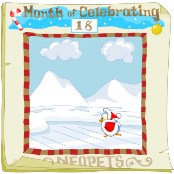 Neopets Advent Calendar 2001: Day 18 logo