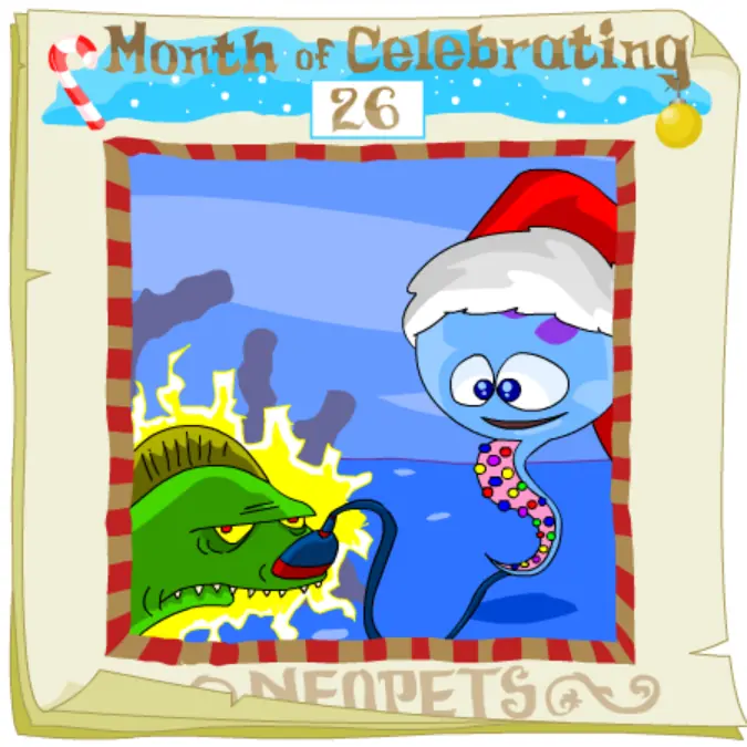 Neopets Advent Calendar 2001: Day 26 logo