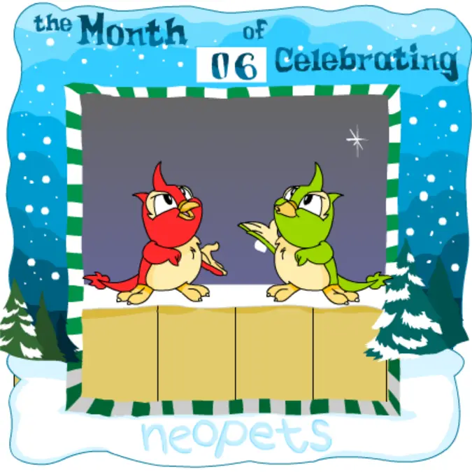 Neopets Advent Calendar 2002: Day 06 logo