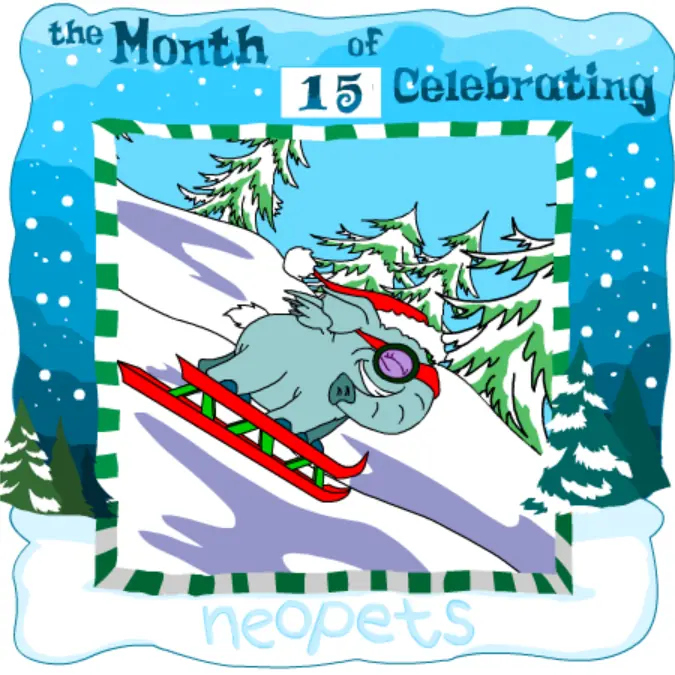 Neopets Advent Calendar 2002: Day 15 logo