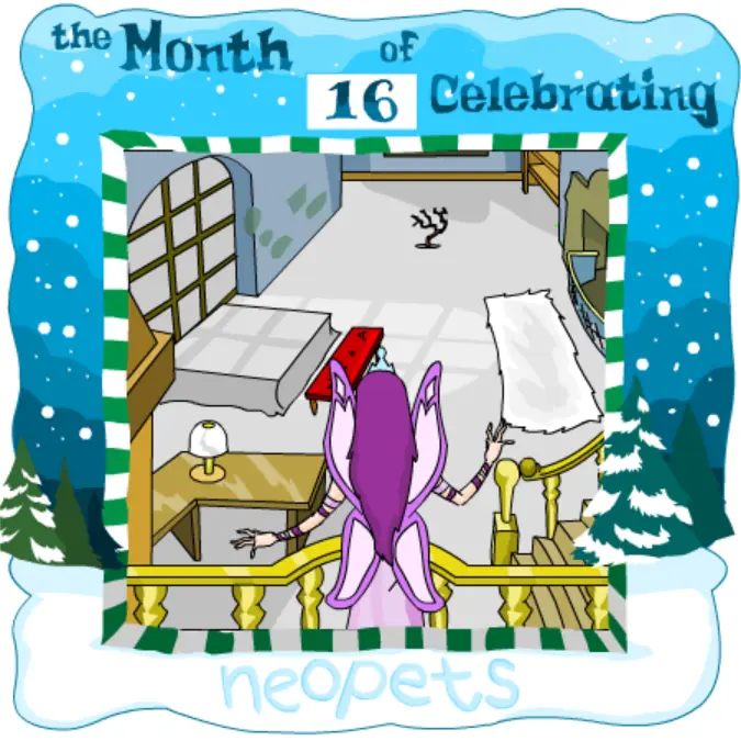Neopets Advent Calendar 2002: Day 16 logo