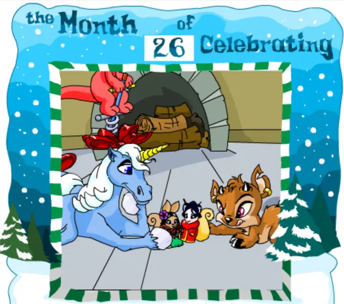 Neopets Advent Calendar 2002: Day 26 logo