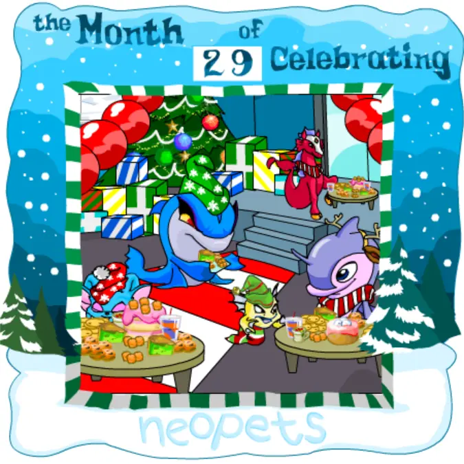 Neopets Advent Calendar 2002: Day 29 logo