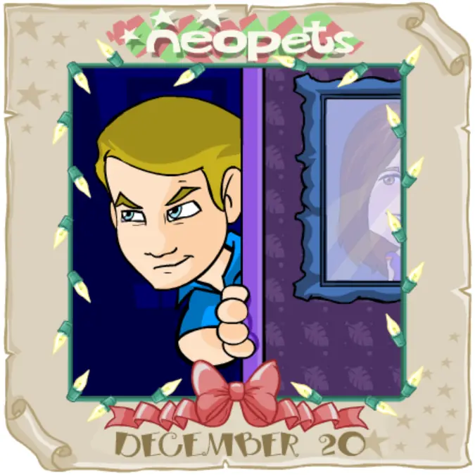 Neopets Advent Calendar 2003: Day 20 logo