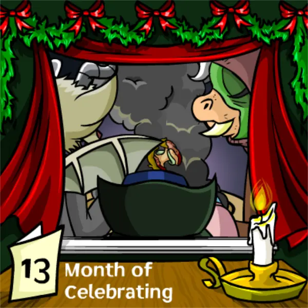 Neopets Advent Calendar 2004: Day 13 logo