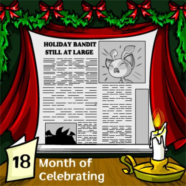 Neopets Advent Calendar 2004: Day 18 logo