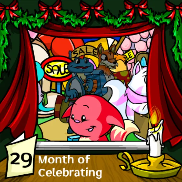 Neopets Advent Calendar 2004: Day 29 logo
