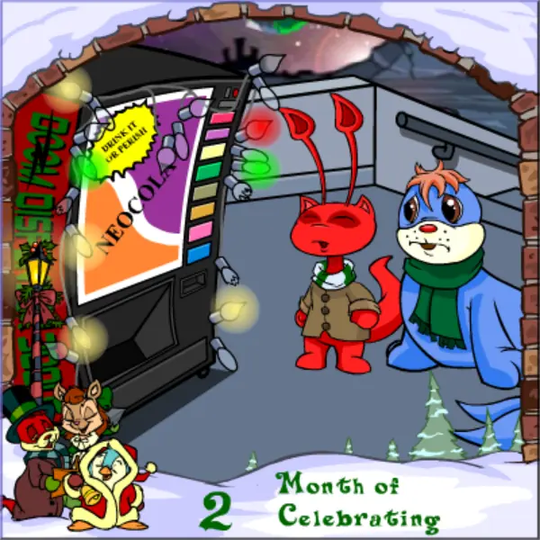 Neopets Advent Calendar 2005: Day 02 logo