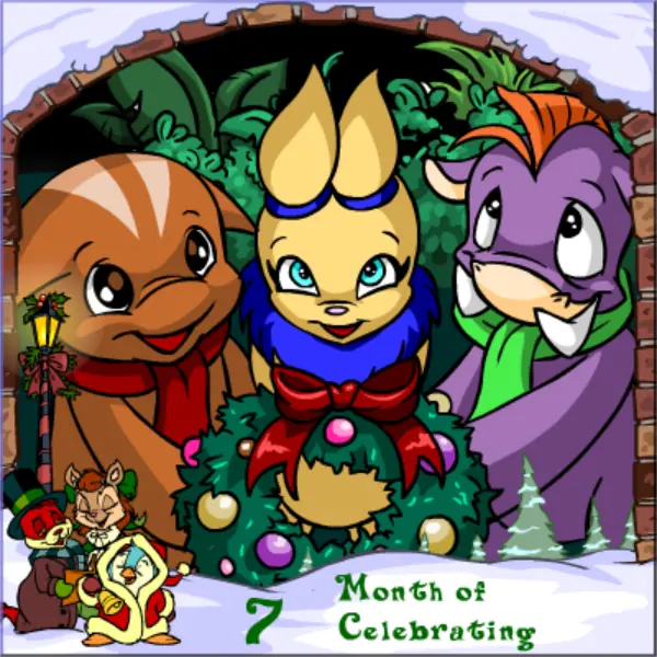 Neopets Advent Calendar 2005: Day 07 logo