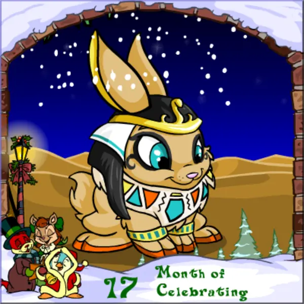 Neopets Advent Calendar 2005: Day 17 logo