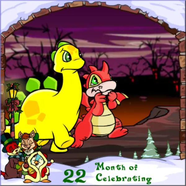 Neopets Advent Calendar 2005: Day 22 logo