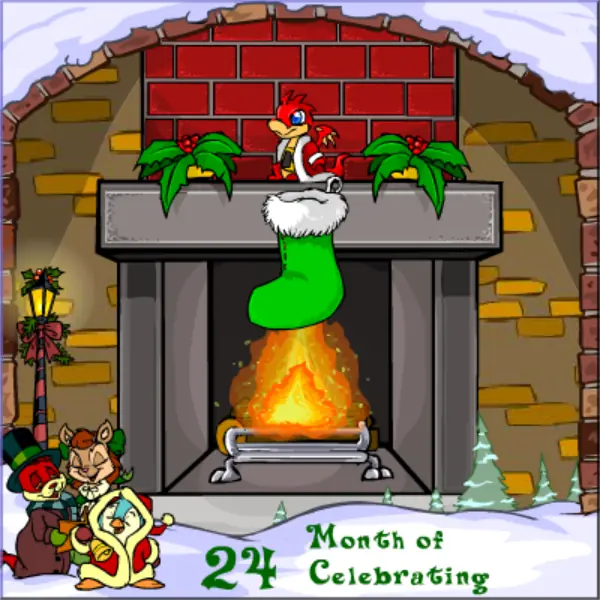 Neopets Advent Calendar 2005: Day 24 logo