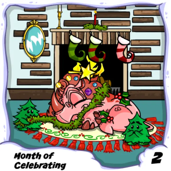 Neopets Advent Calendar 2006: Day 02 logo