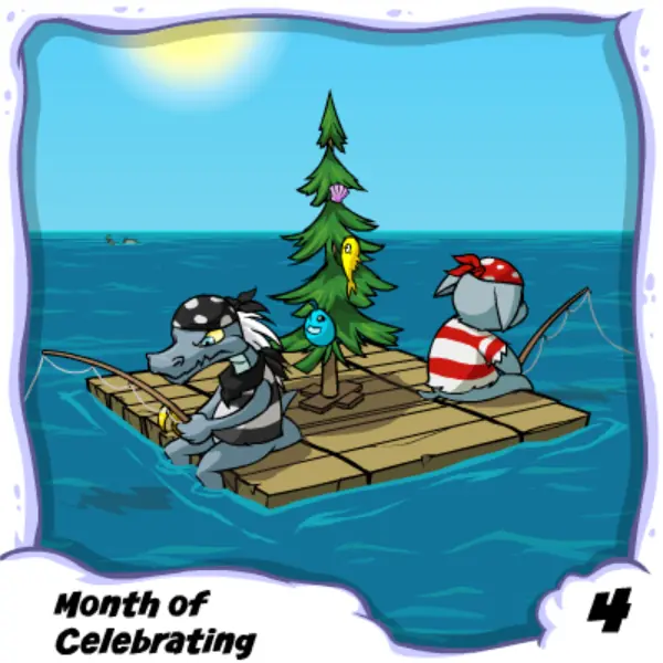 Neopets Advent Calendar 2006: Day 04 logo