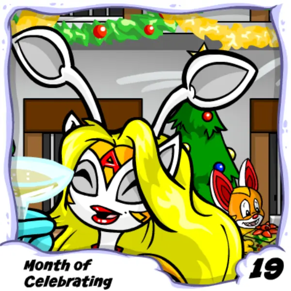 Neopets Advent Calendar 2006: Day 19 logo