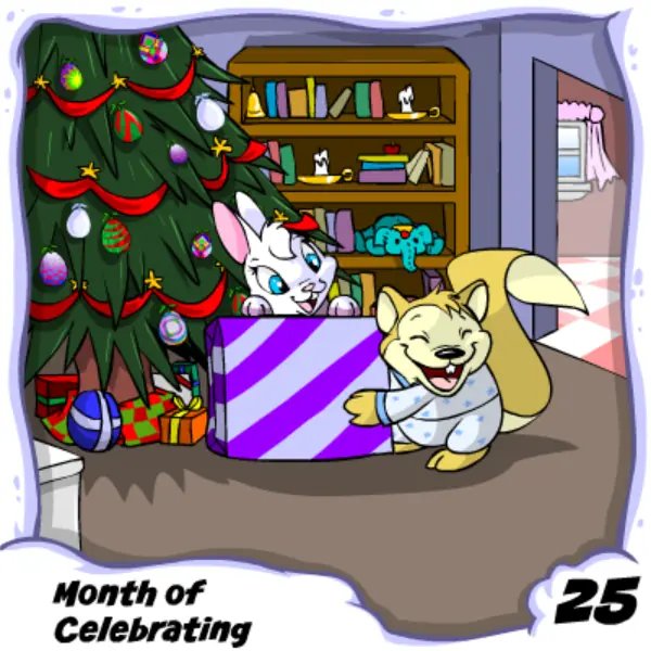 Neopets Advent Calendar 2006: Day 25 logo