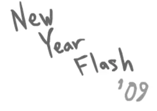 New Year's Flash '09 logo