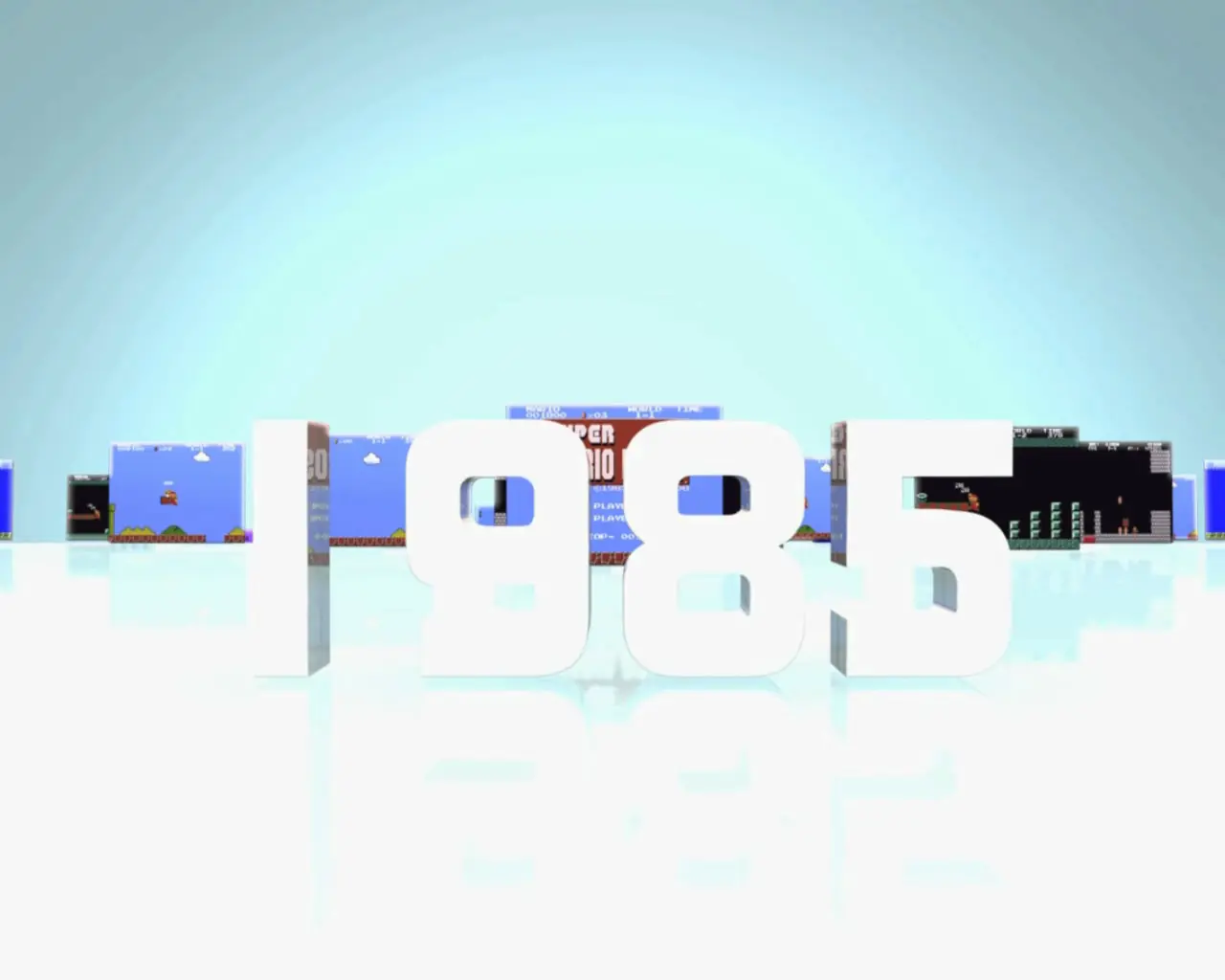 Nintendo History Screensaver logo