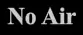 No Air logo