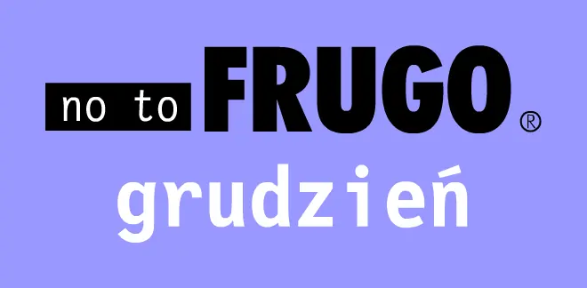 no to FRUGO: ściema 9 grudzień logo