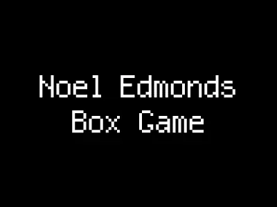 Noel Edmonds Box Game logo
