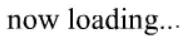 now loading... logo
