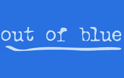 out of blue logo