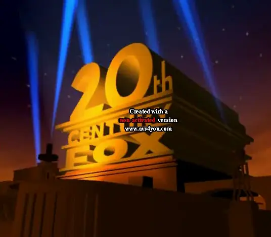 20th Century Fox Blender intro logo