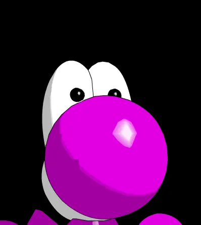 3D Yoshi logo