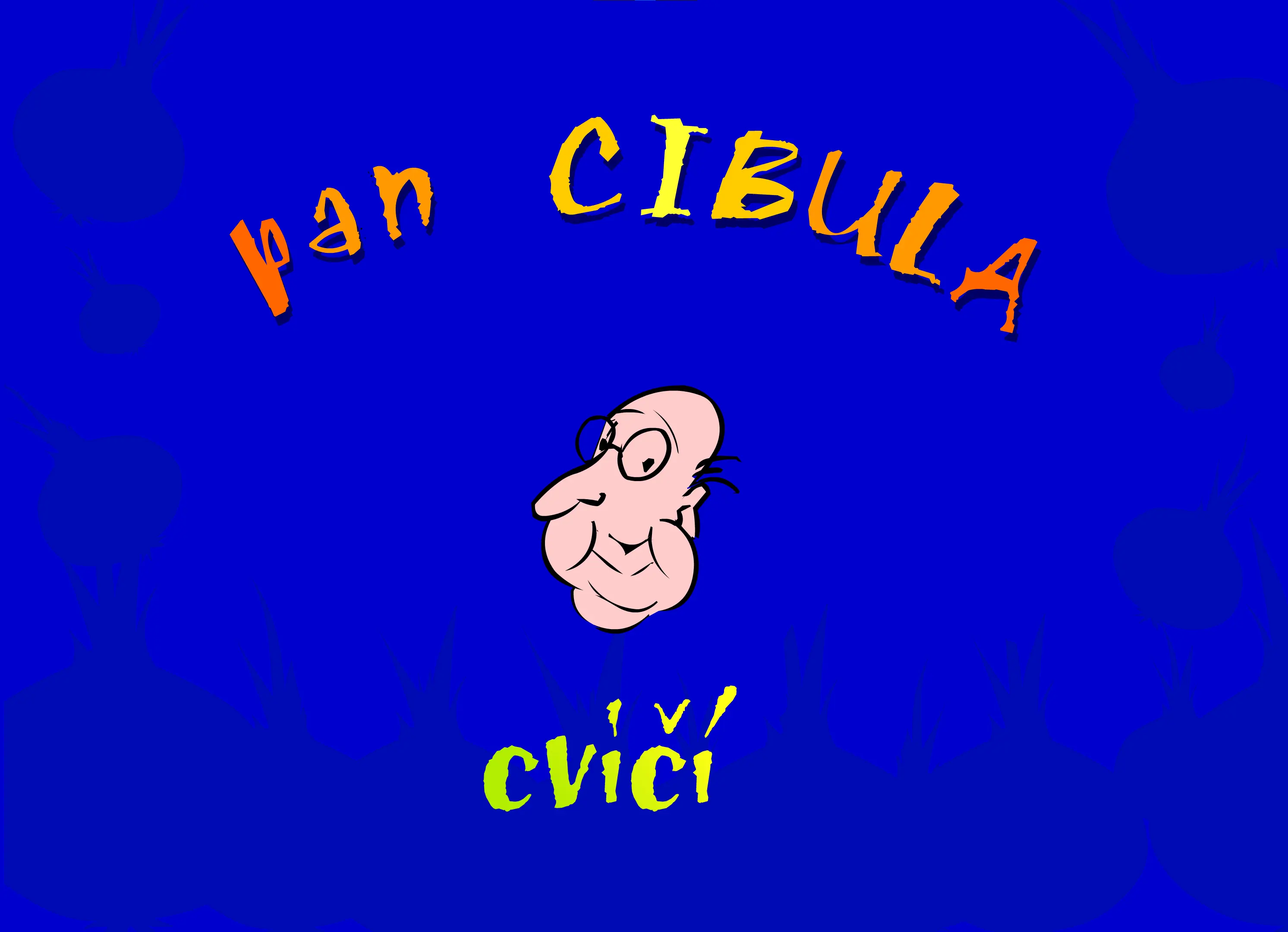 Pan Cibula: cvičí logo
