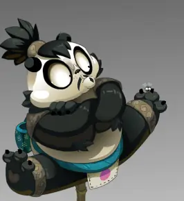 Panda Wakfu logo