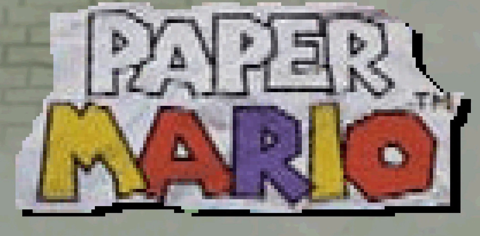 Paper Mario Chronicles logo