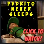 Pedrito Never Sleeps logo