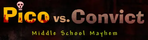 Pico vs. Convict: Middle School Mayhem logo