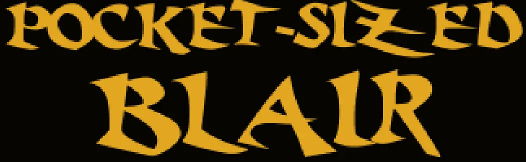 Pocket-Sized Blair logo