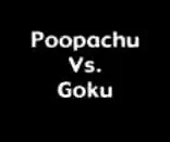Poopachu Vs. Goku logo