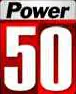 Power 50 logo