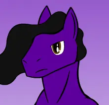 Purple stroke - Hair Practice logo