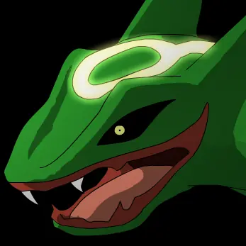 + Rayquaza 001:Animated + logo