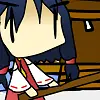 Reimu patrols the shrine for donation-stealing intruders! logo