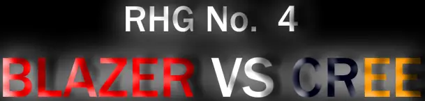 RHG No. 4 - Blazer vs Cree logo