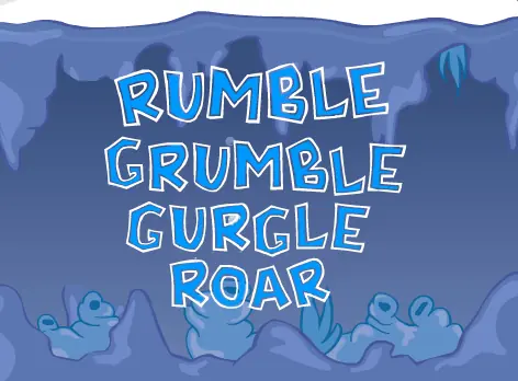 Rumble Grumble Gurgle Roar logo