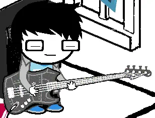 [S] Evan: Play a haunting bass refrain. logo