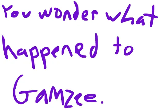 [S]> Mr. Cal: You wonder what happened to Gamzee. logo