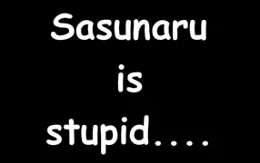 Sasunaru is stupid logo