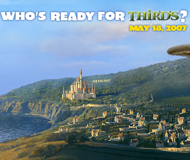 Shrek the Third Teaser logo