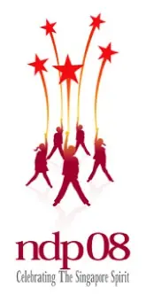 Singapore at 43 NDP 2008 Web Banner logo