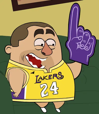Smugheads: Abo Loves Lakers logo